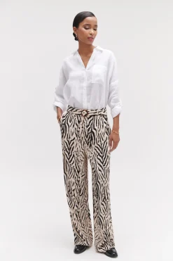 Cheap Pantalon Lenzo Femme Pantalons
