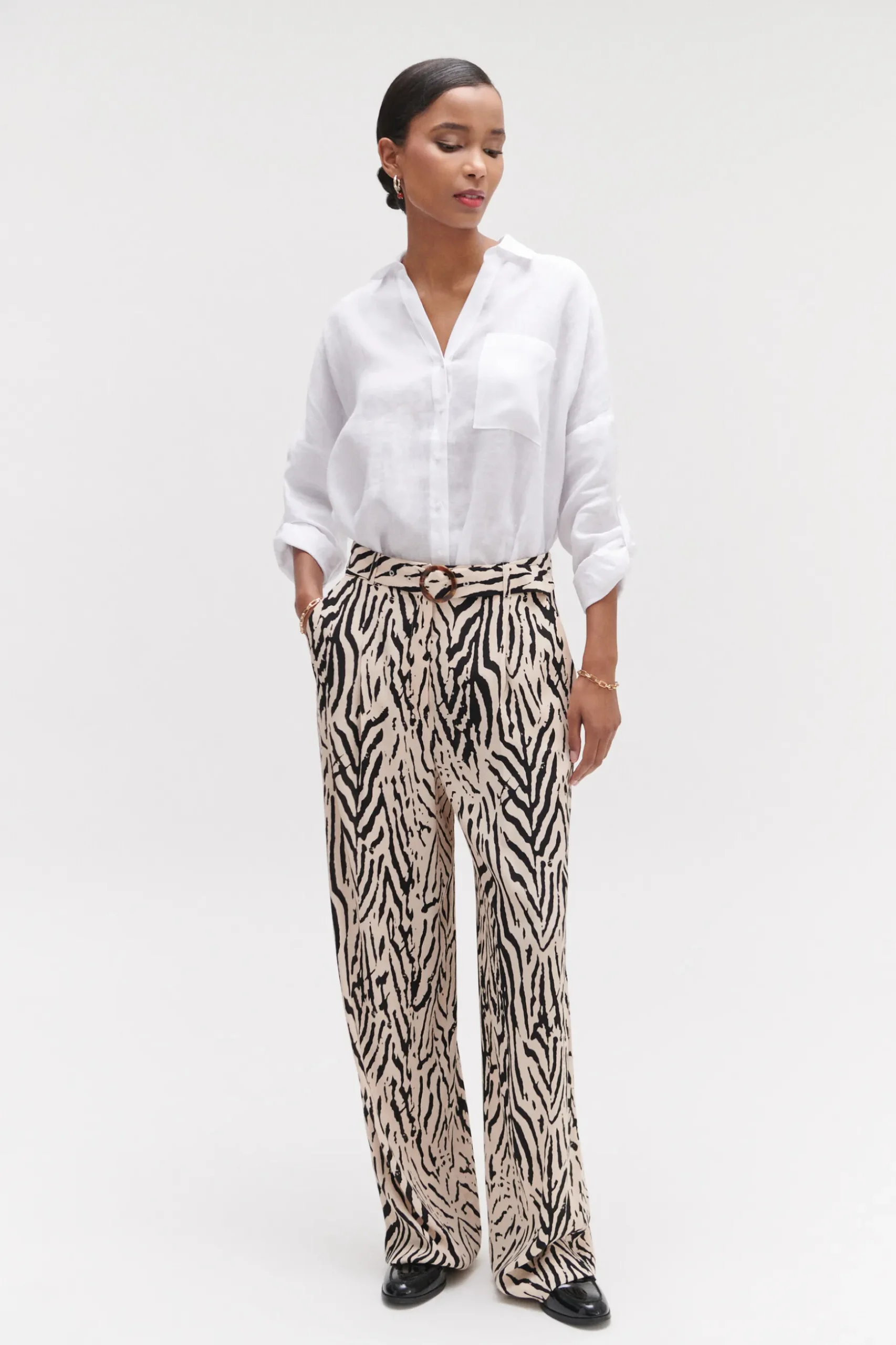 Cheap Pantalon Lenzo Femme Pantalons