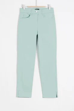 Discount Pantalon Mason Vert Clair Femme Pantalons
