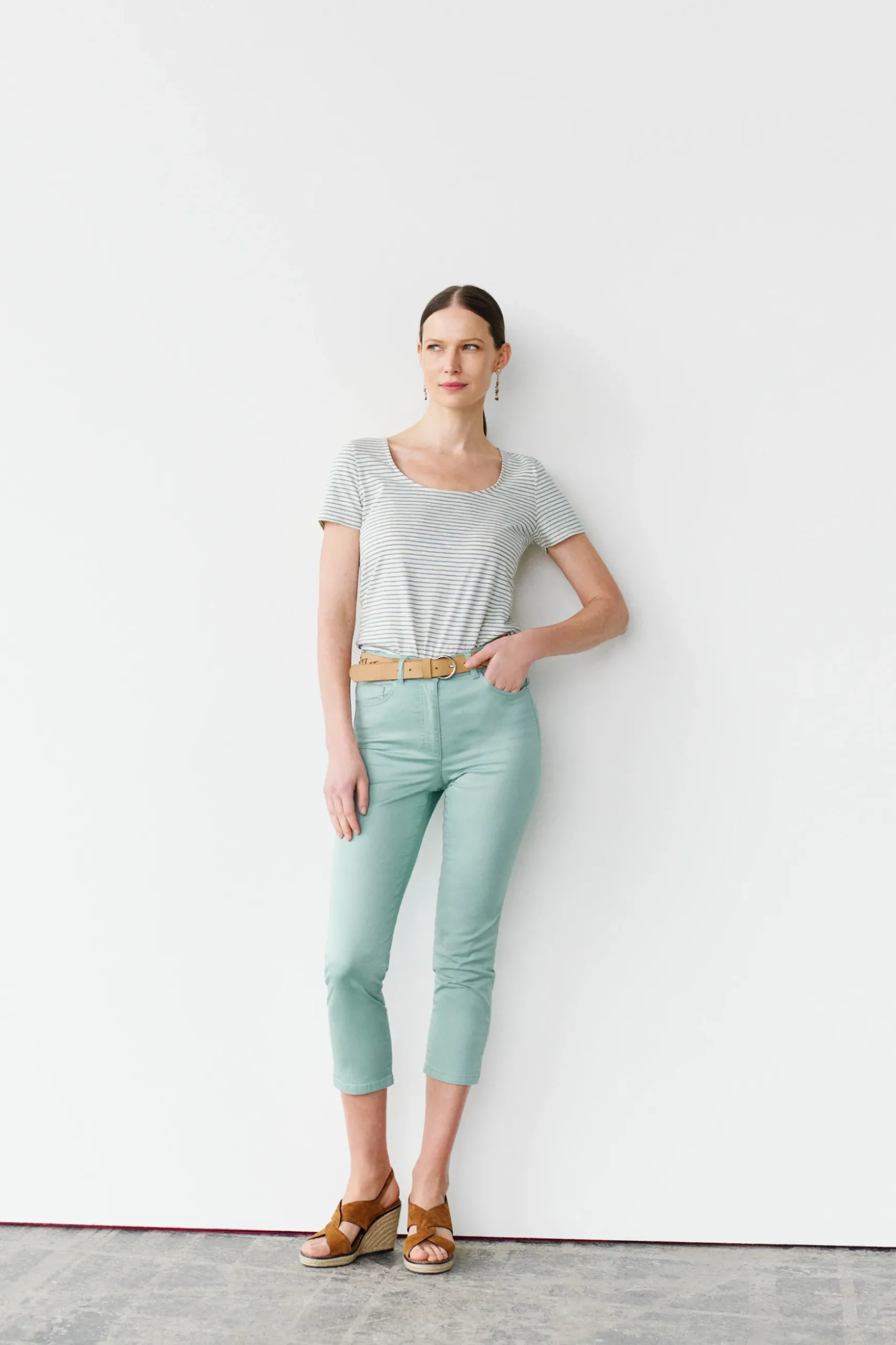Discount Pantalon Mason Vert Clair Femme Pantalons