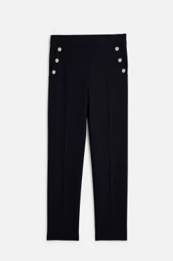 Best Sale Pantalon Octavian Noir Femme Pantalons