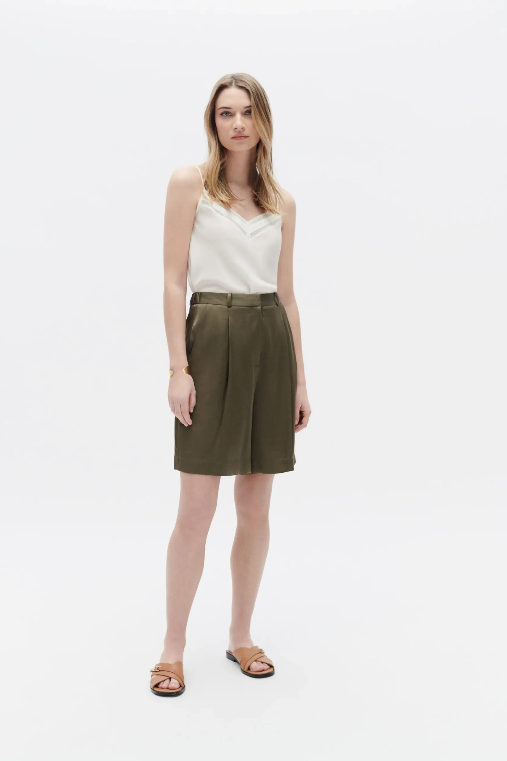 New Pantalon Pbrandon Femme Shorts