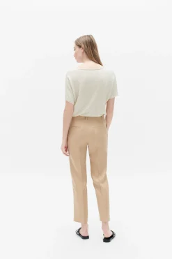 Hot Pantalon Randy Beige Femme Pantalons