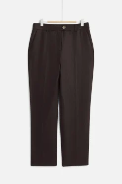 Best Sale Pantalon Randy Marron Fonce Femme Pantalons
