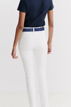 Shop Pantalon Tom Blanc Femme Pantalons