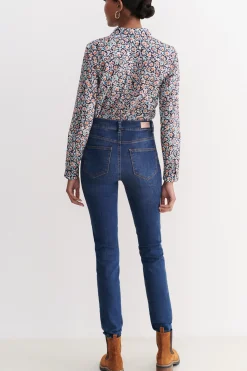 Hot Pantalon Tom Denim Stone Femme Pantalons