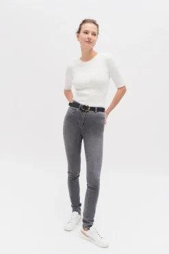 Clearance Pantalon Tom Gris Femme Pantalons