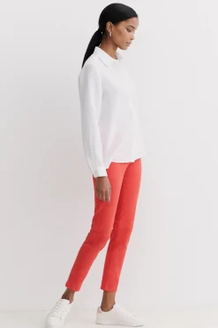 New Pantalon Tony B Rouge Femme Pantalons