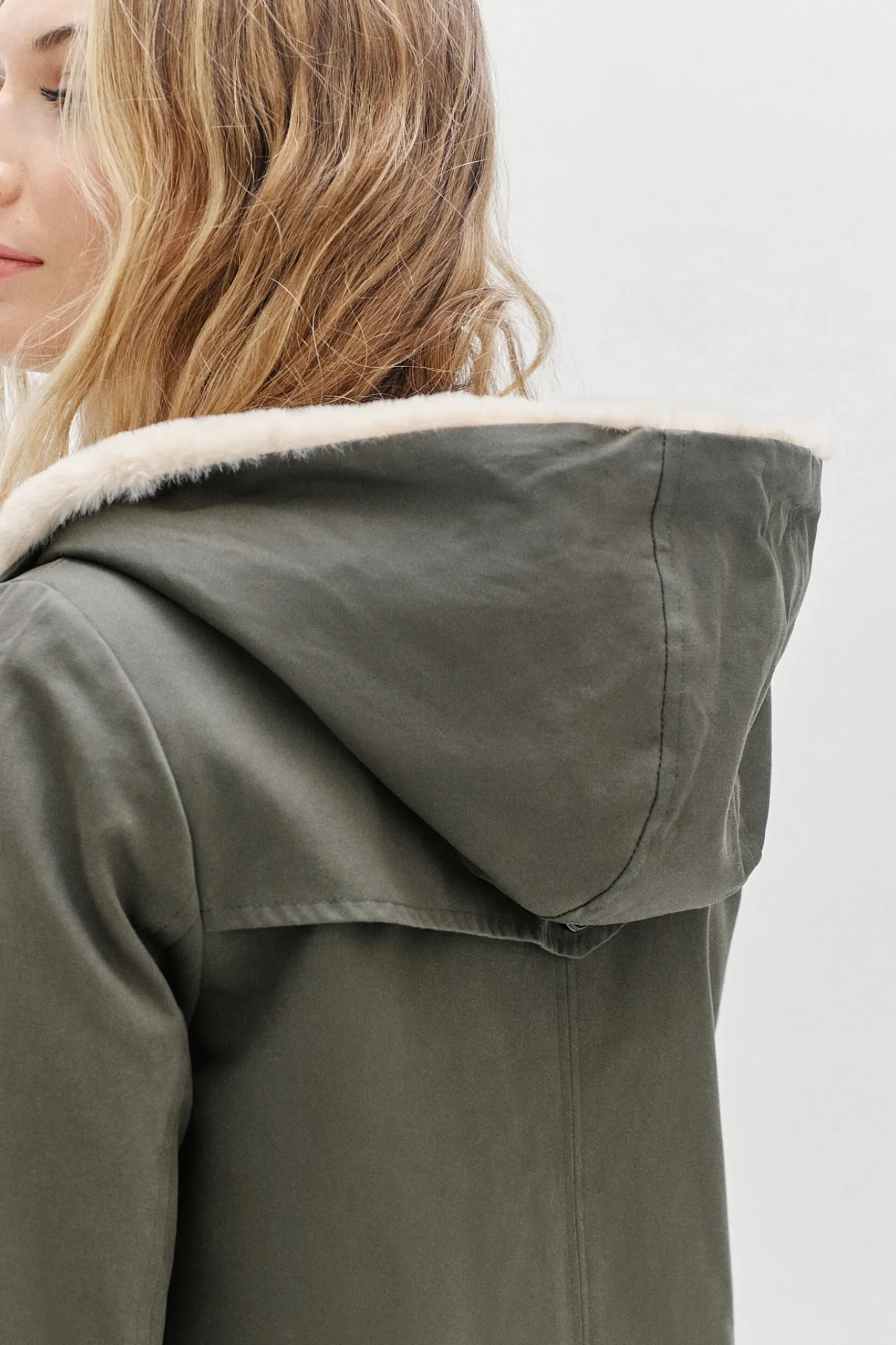New Parka Electra Vert Kaki Femme Parkas