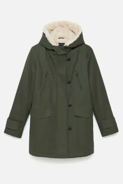 New Parka Electra Vert Kaki Femme Parkas
