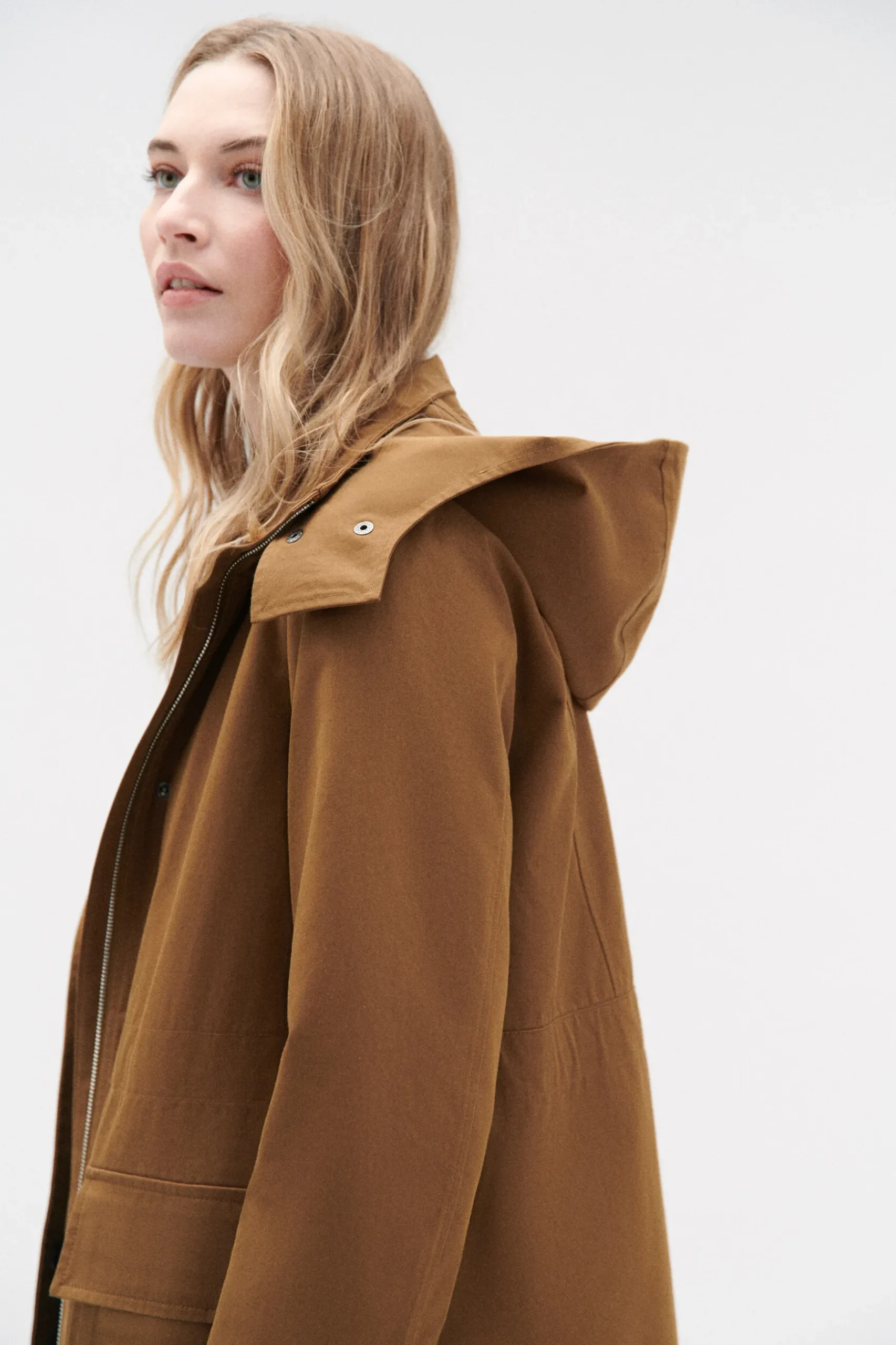 Best Sale Parka Oliver En Toile Femme Parkas