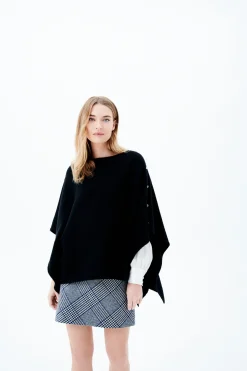 Fashion Poncho Lisa Bijoux Femme Ponchos