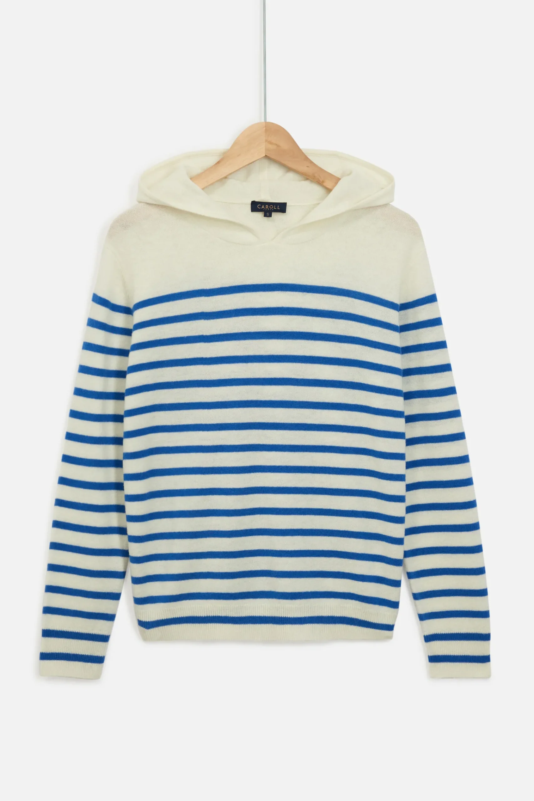Best Pull Capuche Leana Bleu Electrique Femme Pulls