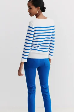Clearance Pull Juliette Bleu Electrique Femme Pulls
