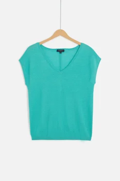 Clearance Pull Mathis Boutonne Au Dos Femme Pulls