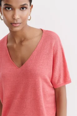 Outlet Pull Milane 100% Lin Femme Pulls