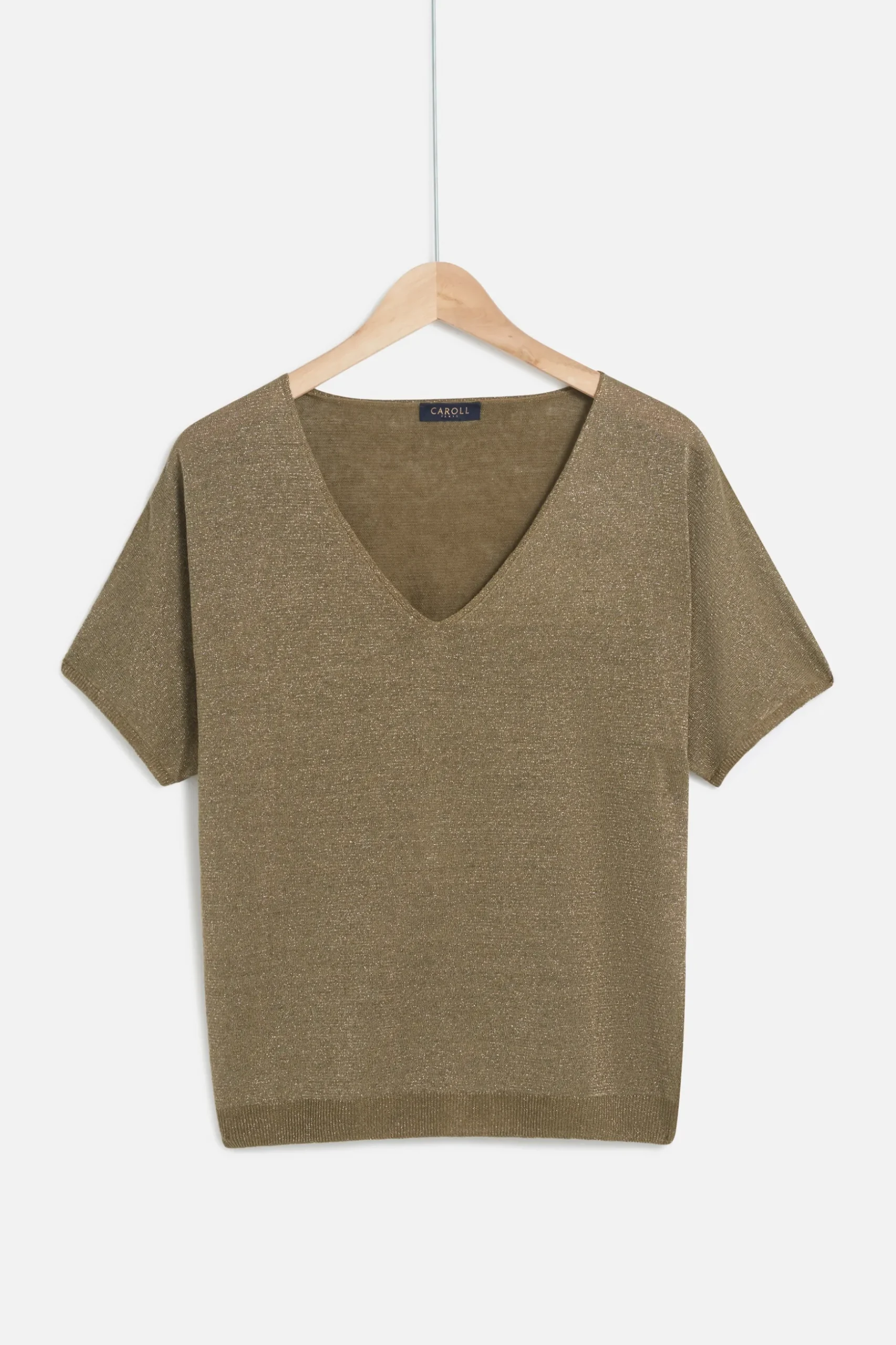 Sale Pull Milane Vert Olive Femme Pulls