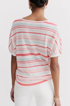 Best Sale Pull Milano 100% Lin Femme Pulls
