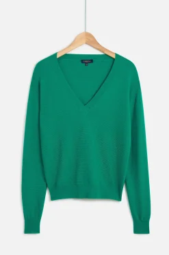 Discount Pull Roxanne Vert Emeraude Femme Pulls