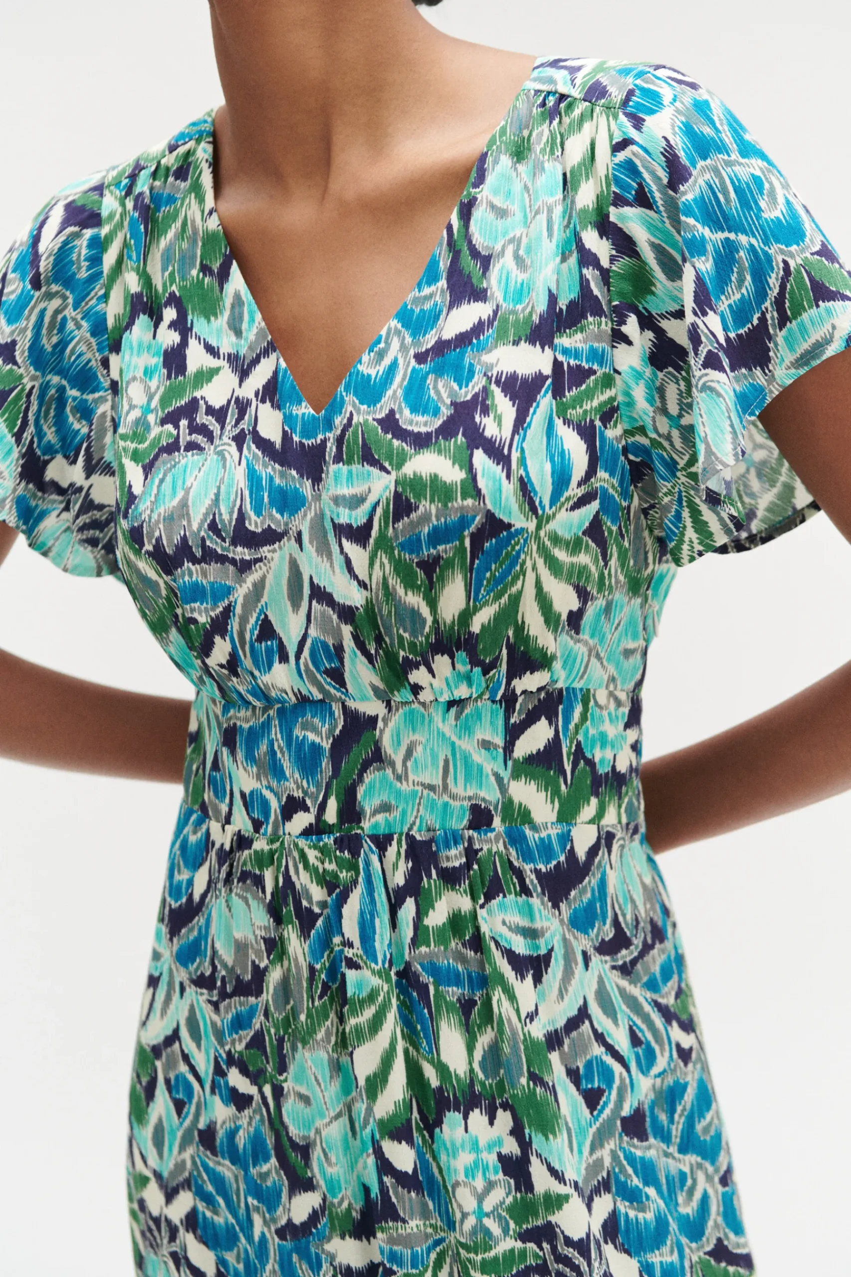Clearance Robe Carolina Fleurie Femme Robes