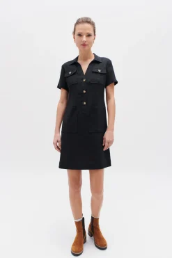 Shop Robe Laure 100% Lin Femme Robes