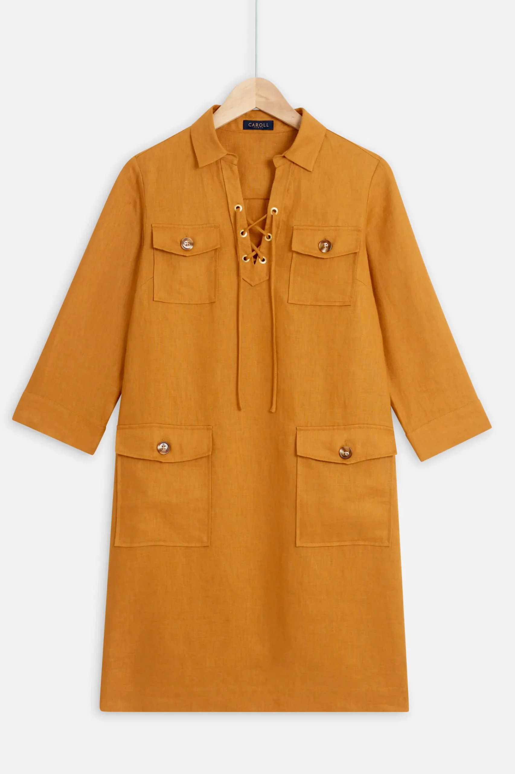 Outlet Robe Meyer 100% Lin Femme Robes