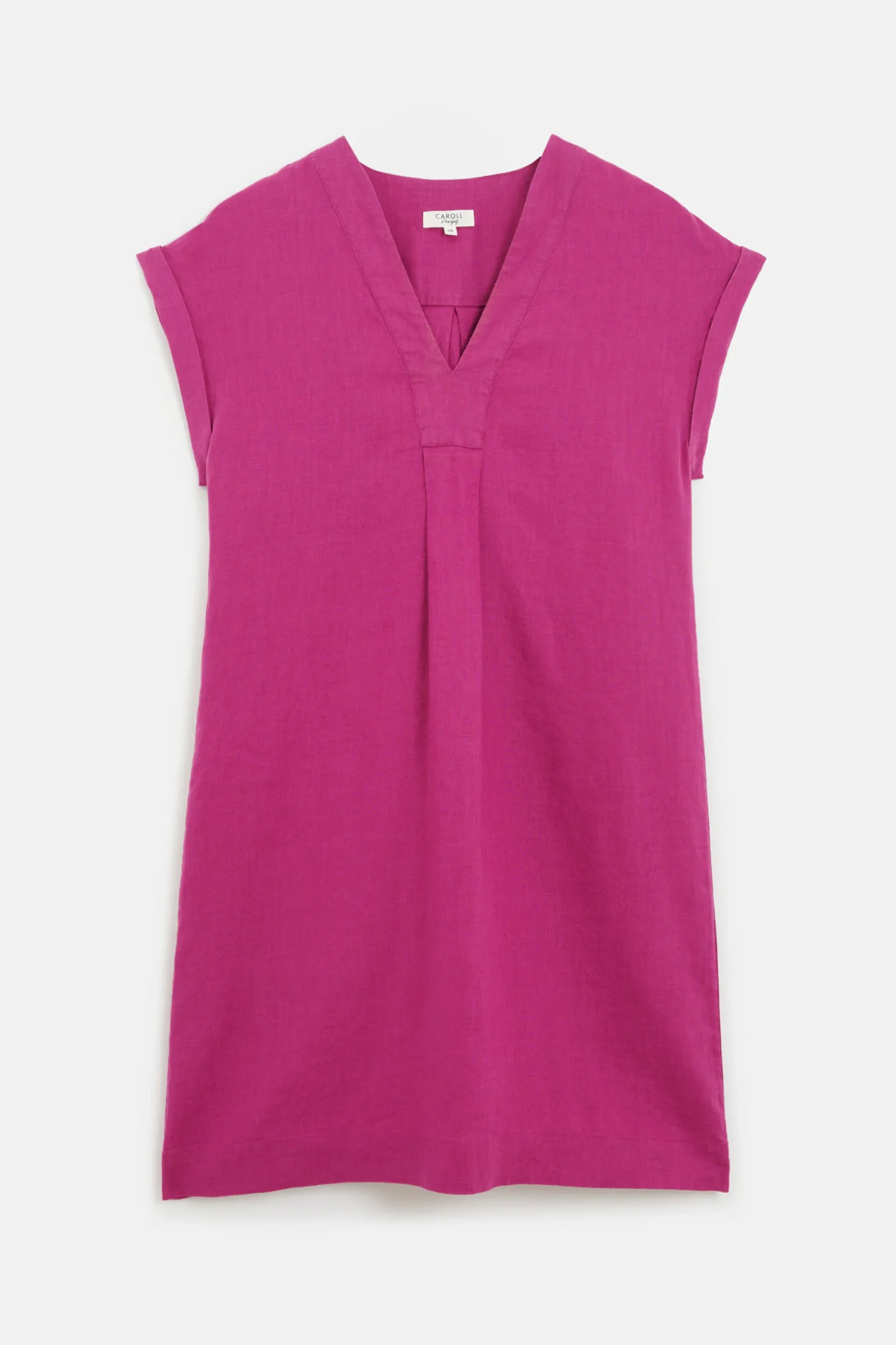 Online Robe Mirabelle 100% Lin Violet Femme Robes