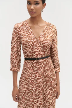Fashion Robe Samira Cache-Coeur Femme Robes