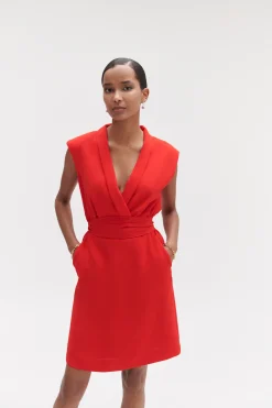 Online Robe Zina Cache-Coeur Femme Robes