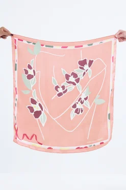 New Rose Femme Foulards Et Echarpes