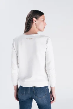 Hot Sweat Jasmin Ivoire Femme Tops Et T-Shirts