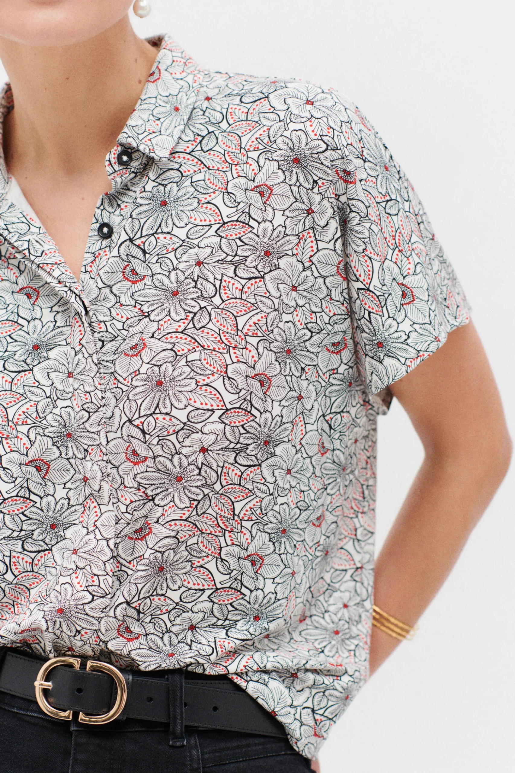 Cheap Tee-Shirt Isabella Ecru Femme Tops Et T-Shirts