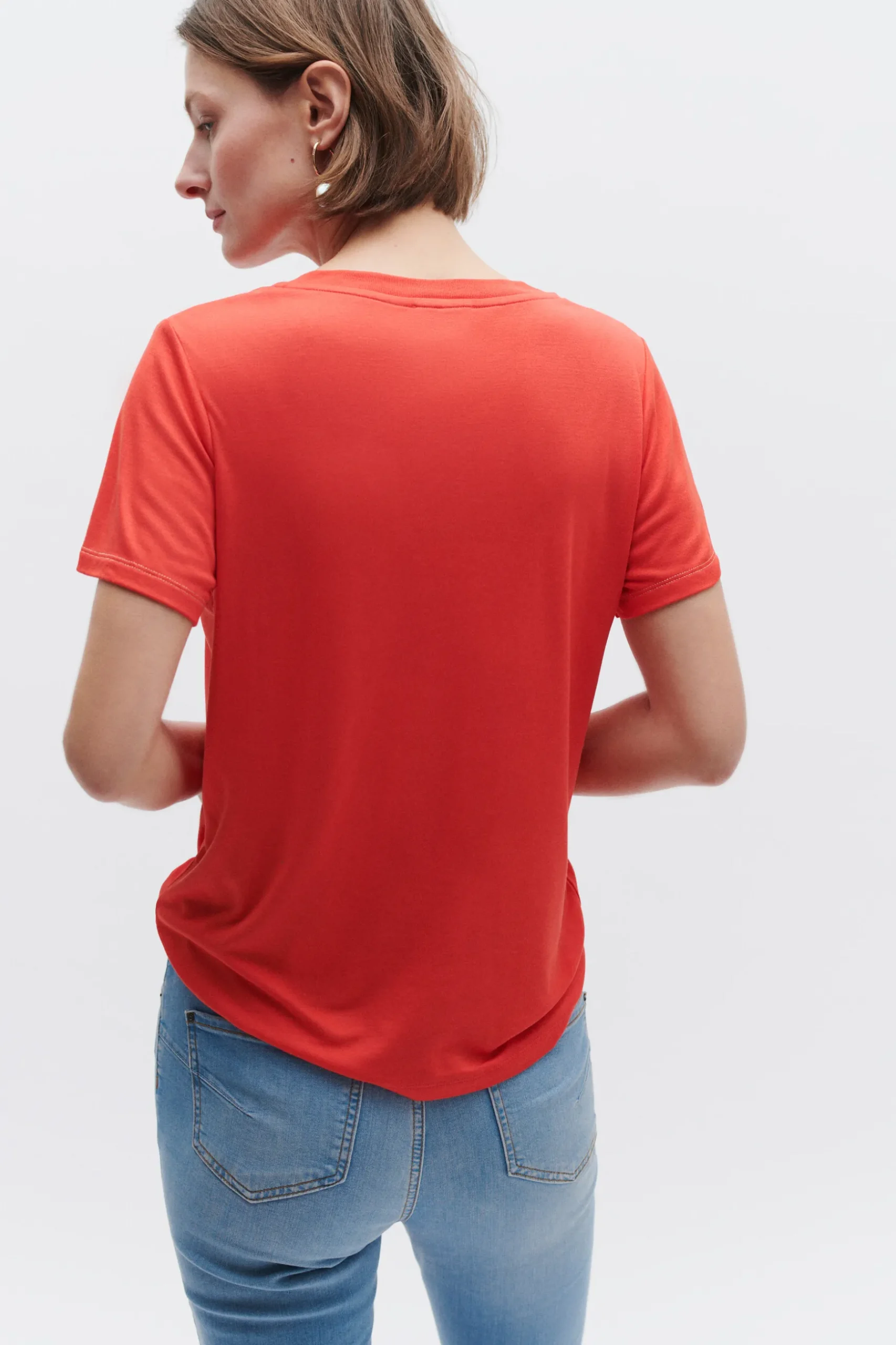 Sale T-Shirt Anita Rouge Femme Tops Et T-Shirts
