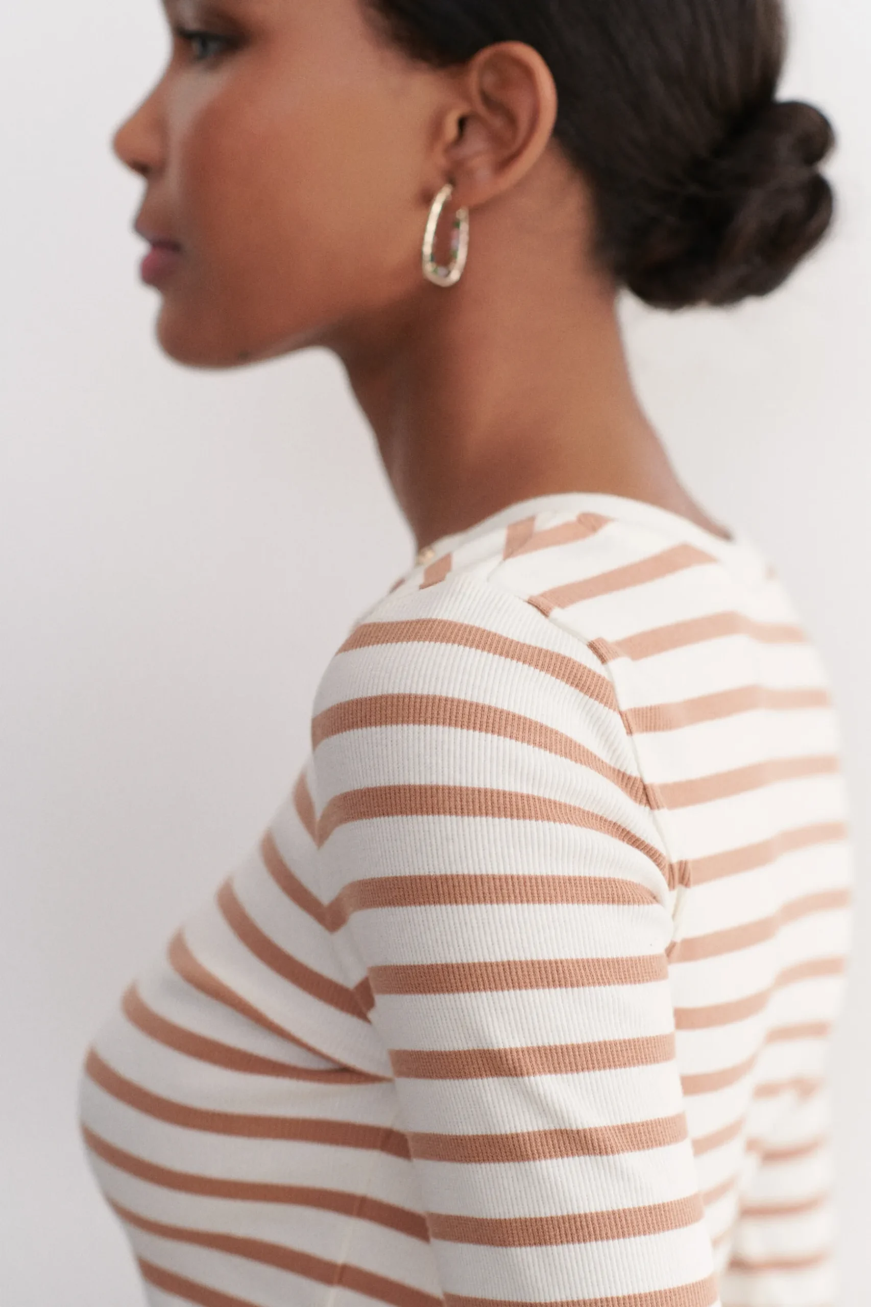 Cheap T-Shirt Bento B Camel Femme Tops Et T-Shirts