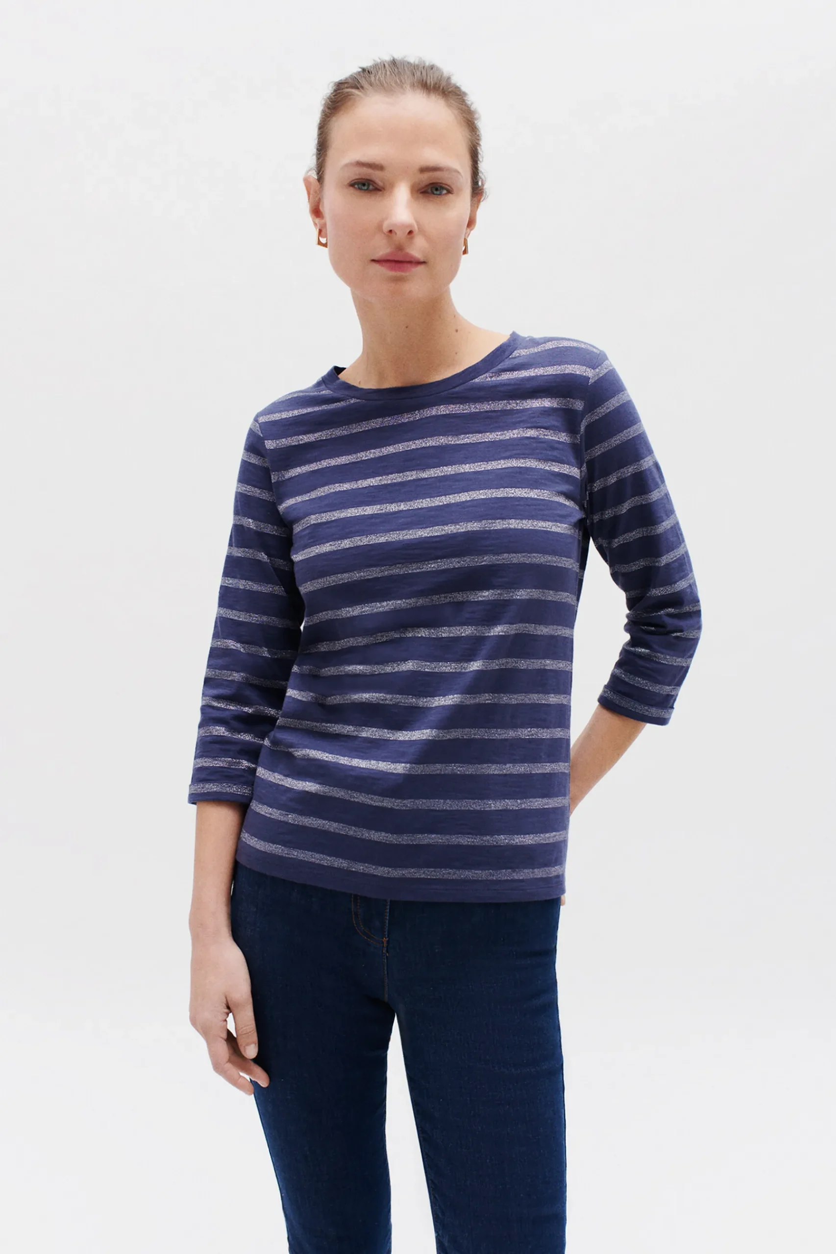 Best T-Shirt Clotilde Bleu Marine Femme Tops Et T-Shirts