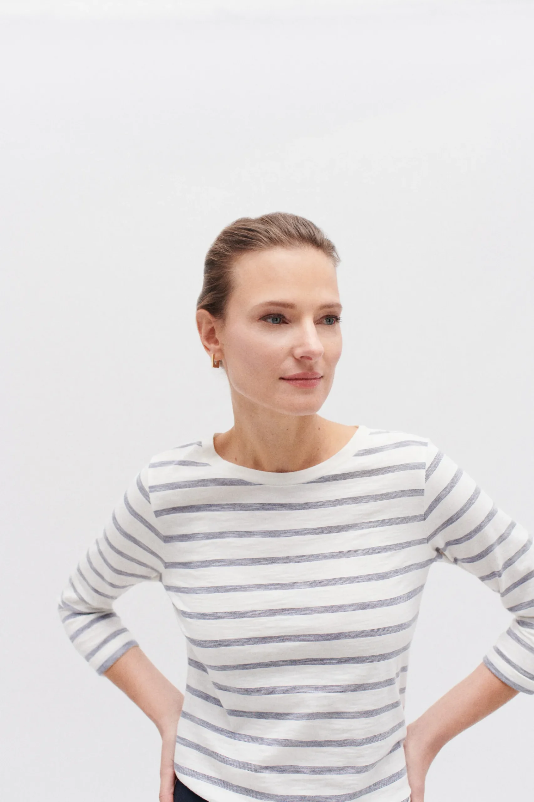 Shop T-Shirt Clotilde Bleu Violet Femme Tops Et T-Shirts