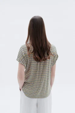 Cheap T-Shirt Eva Taupe Femme Tops Et T-Shirts