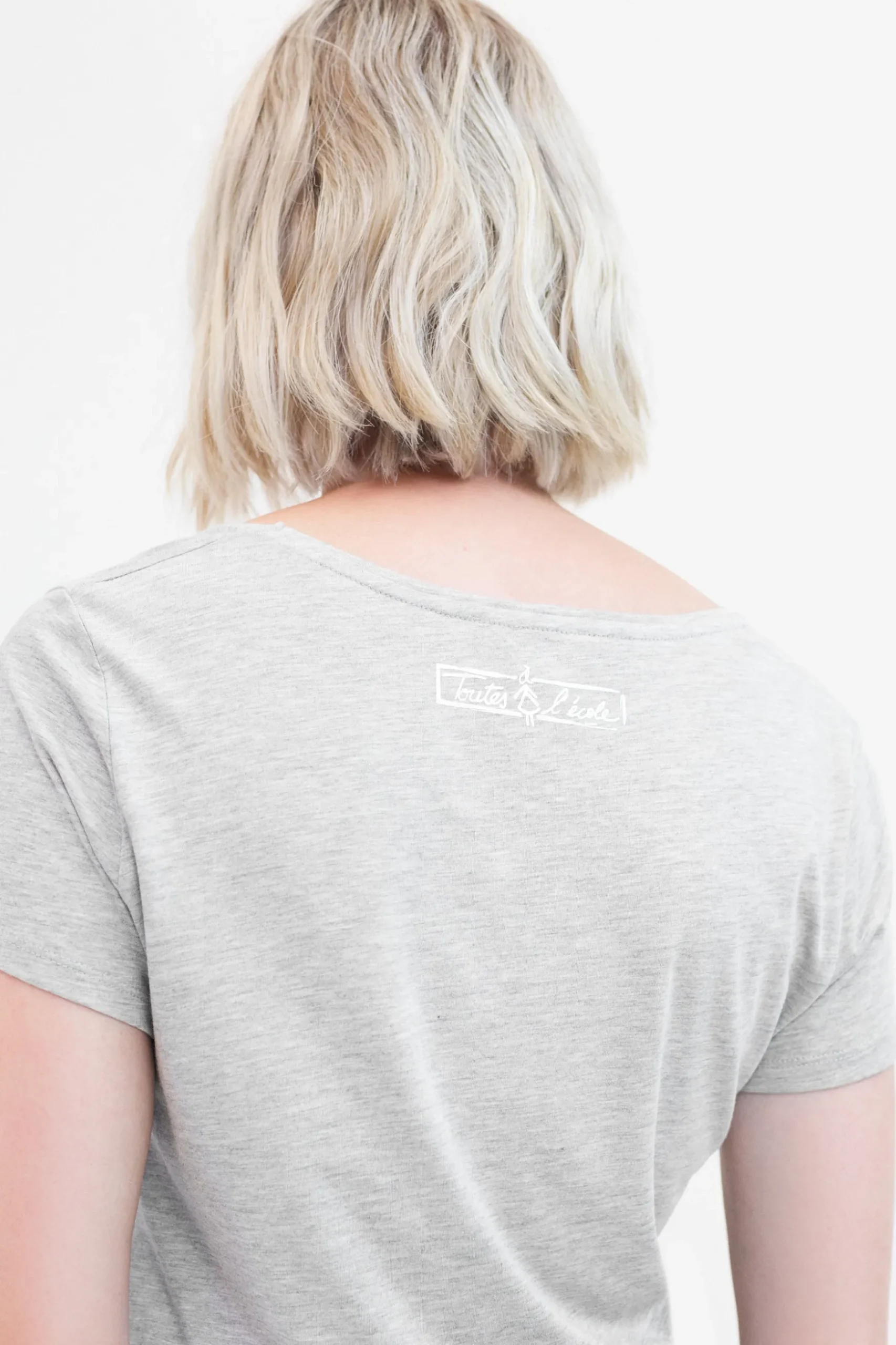 Discount T-Shirt Jamelia Gris Femme Tops Et T-Shirts