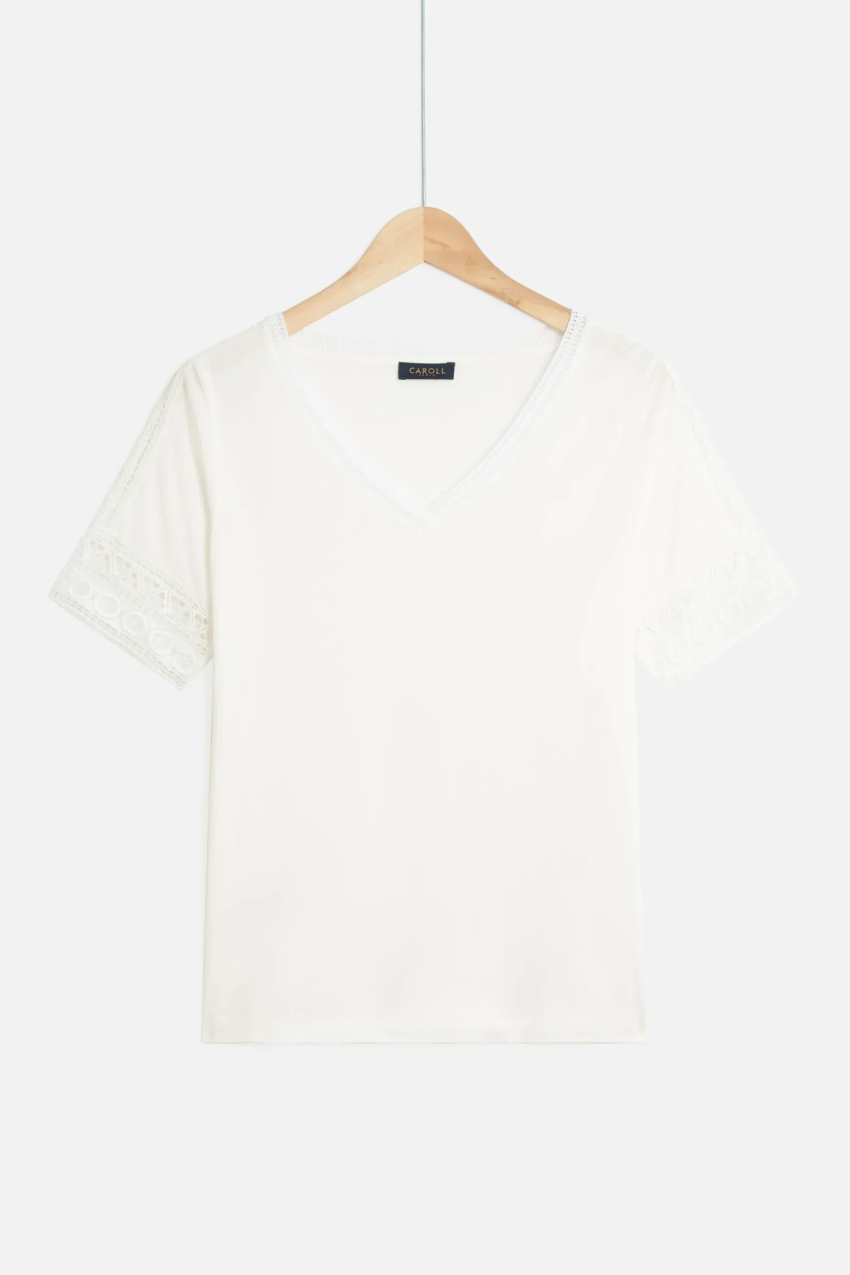 Fashion Tshirt Julia Ivoire Femme Tops Et T-Shirts