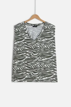 Outlet Tshirt Leo Femme Tops Et T-Shirts