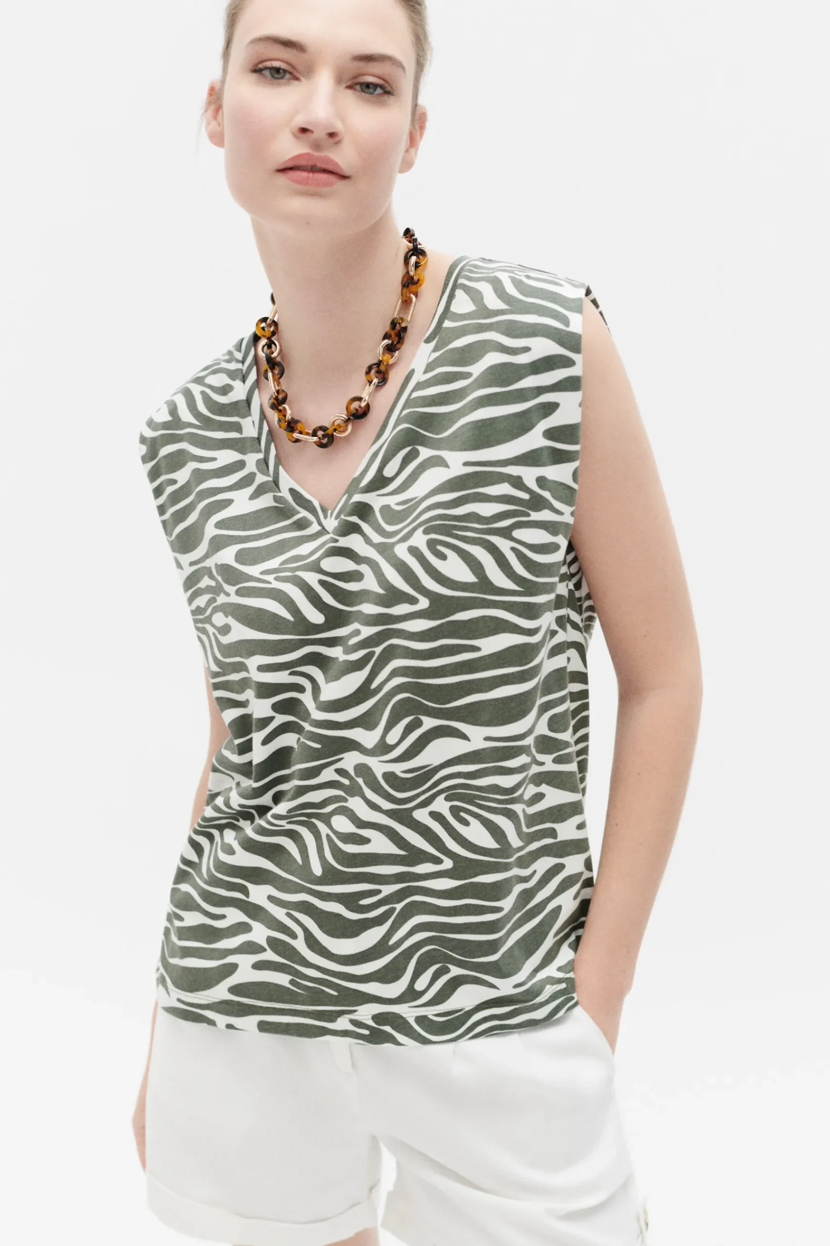 Outlet Tshirt Leo Femme Tops Et T-Shirts