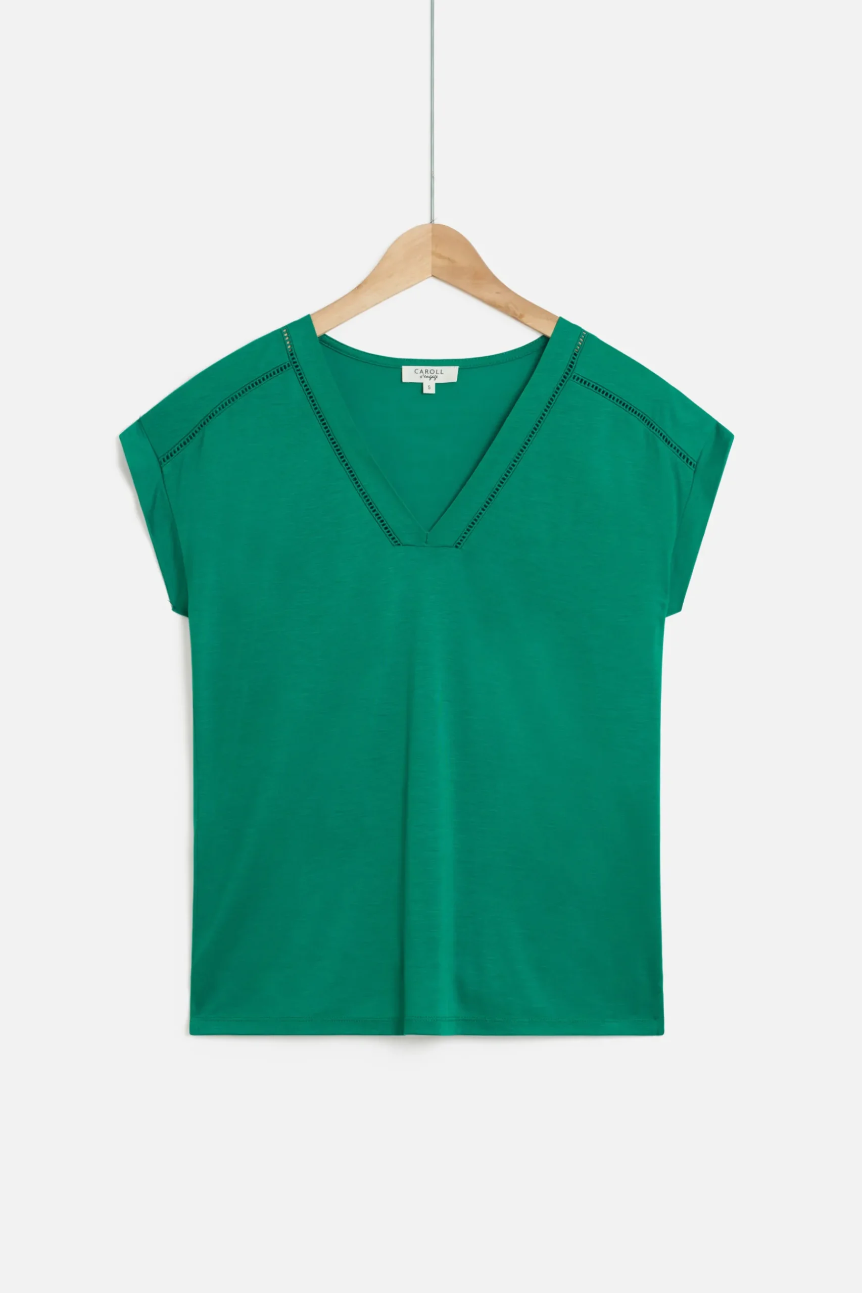 Discount Tshirt Mariane Vert Emeraude Femme Tops Et T-Shirts