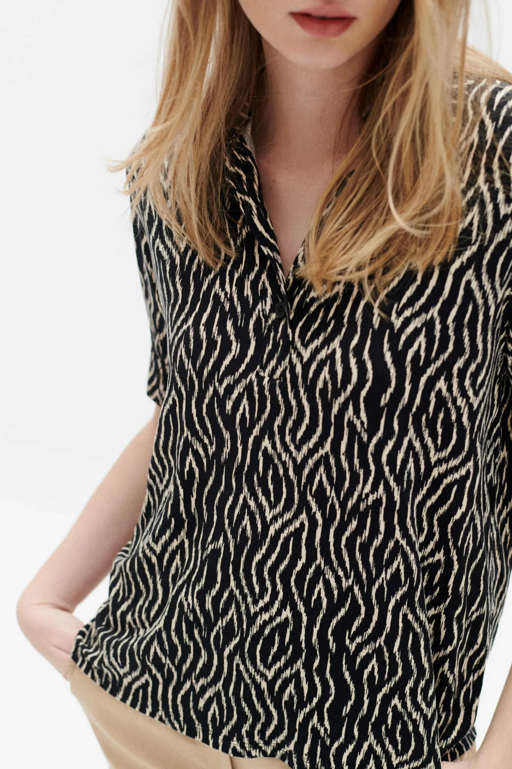 Clearance Tshirt Matilde Noir Femme Tops Et T-Shirts