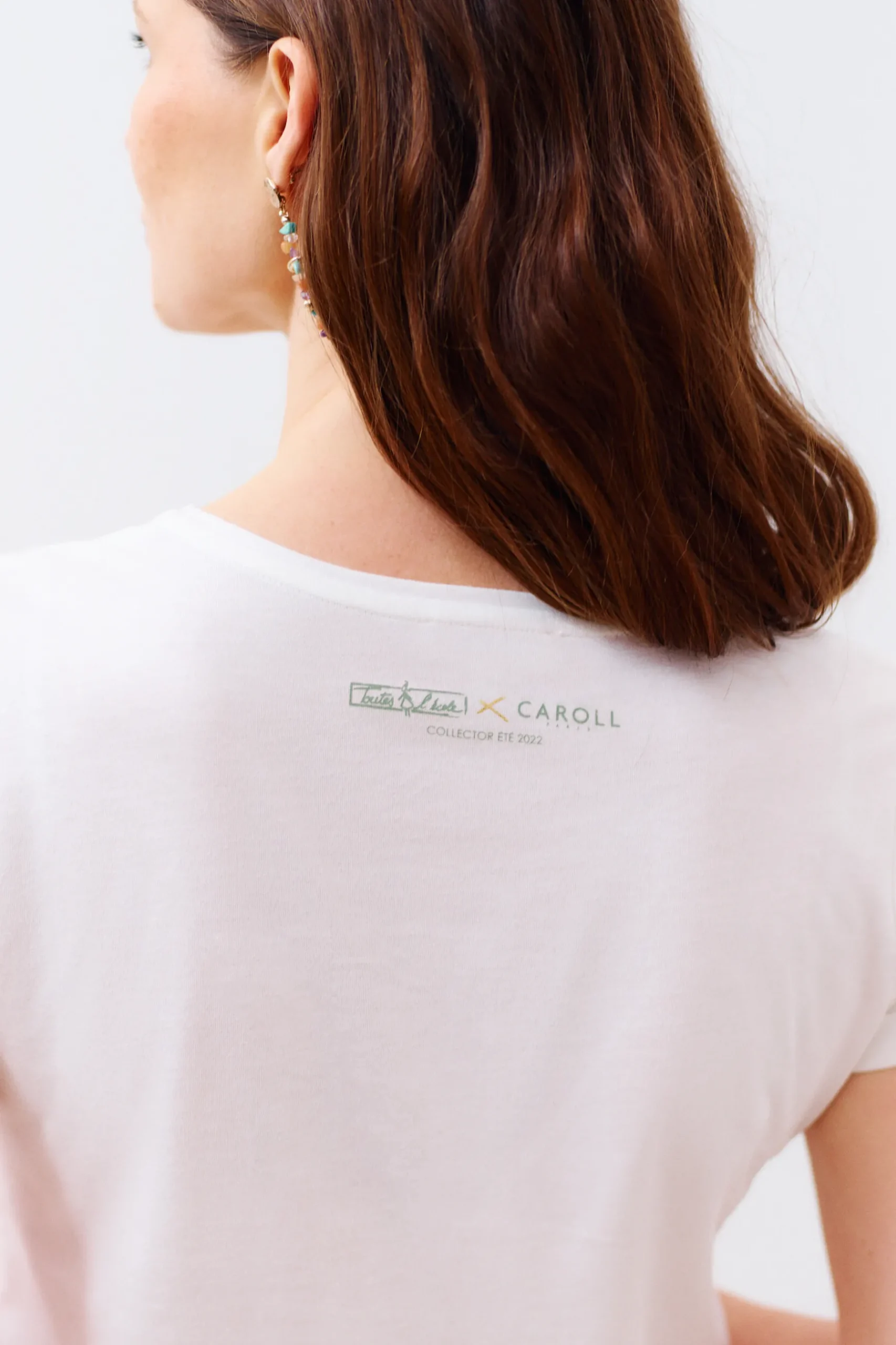 Online T-Shirt Maxine Ivoire Femme Tops Et T-Shirts