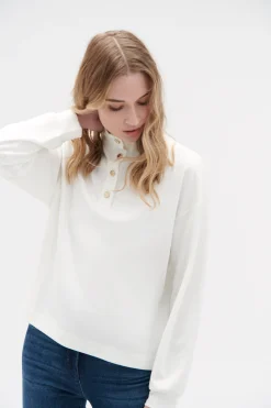 Cheap T-Shirt Minie Ivoire Femme Tops Et T-Shirts