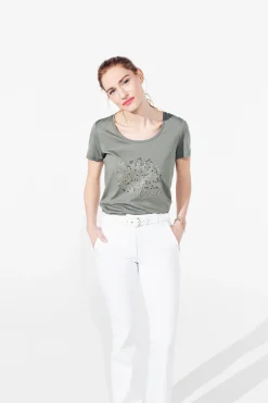 Hot T-Shirt Nessa Femme Tops Et T-Shirts