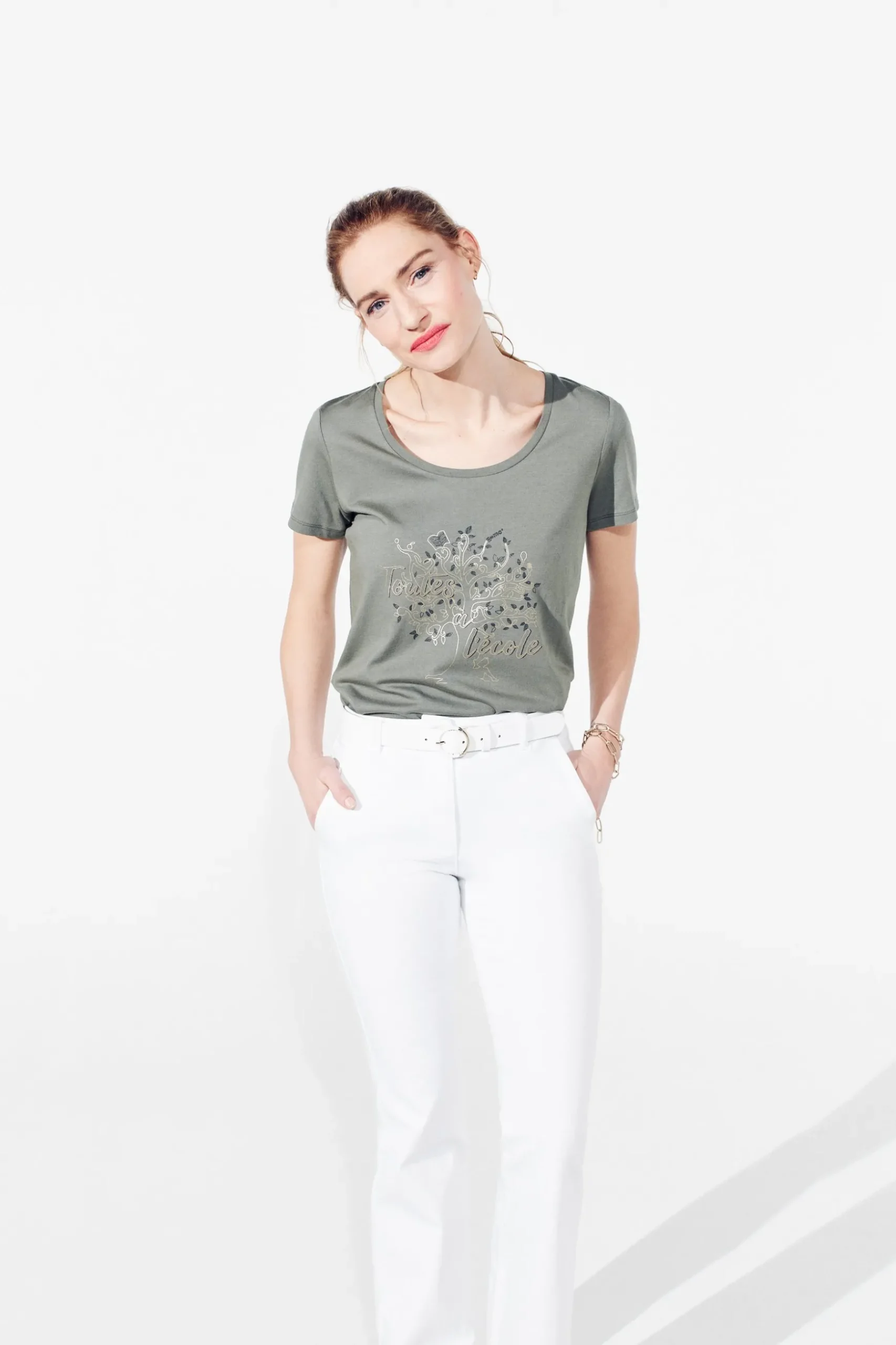 Hot T-Shirt Nessa Femme Tops Et T-Shirts