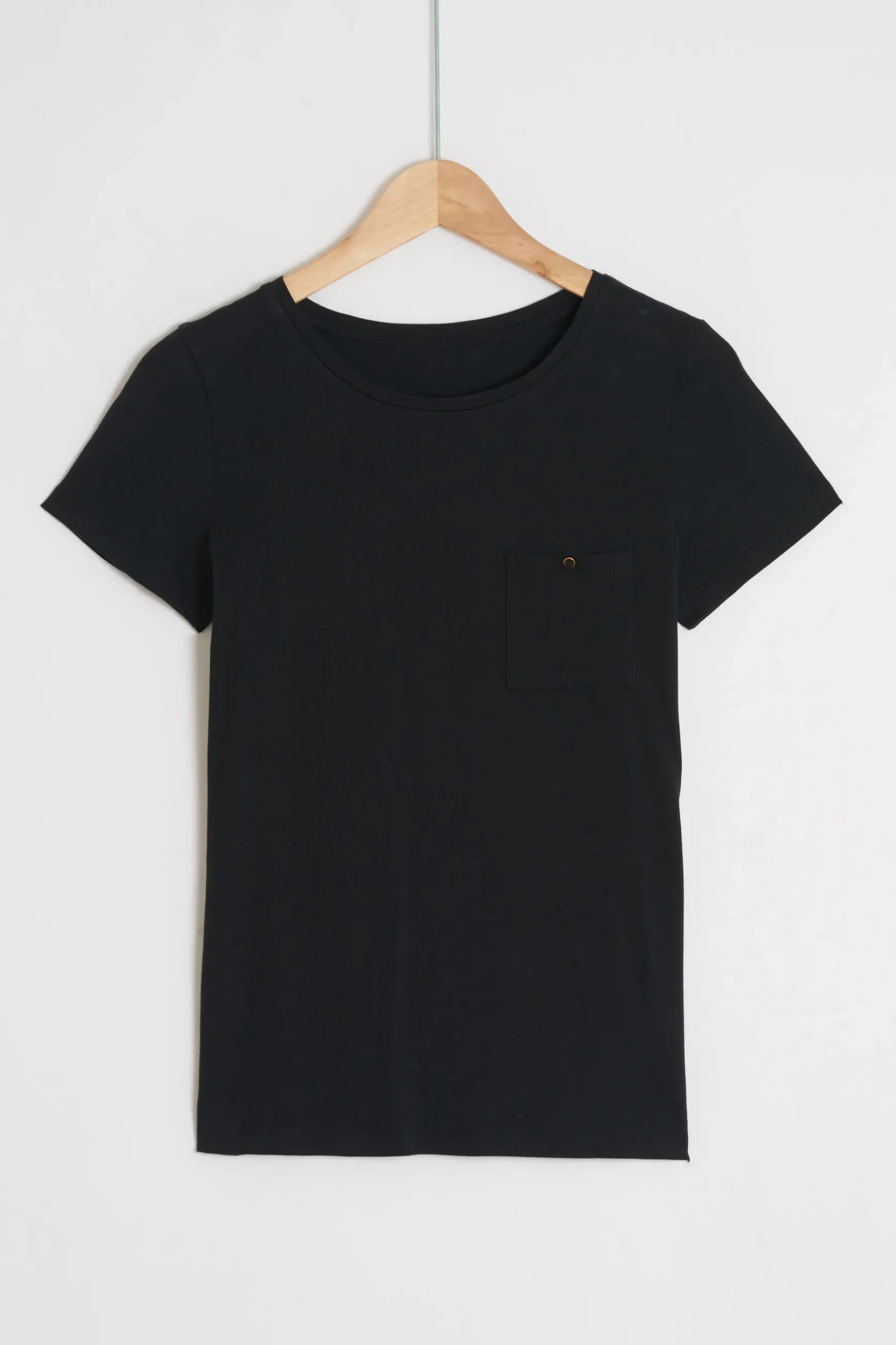 Hot T-Shirt Ninon Noir Femme Tops Et T-Shirts