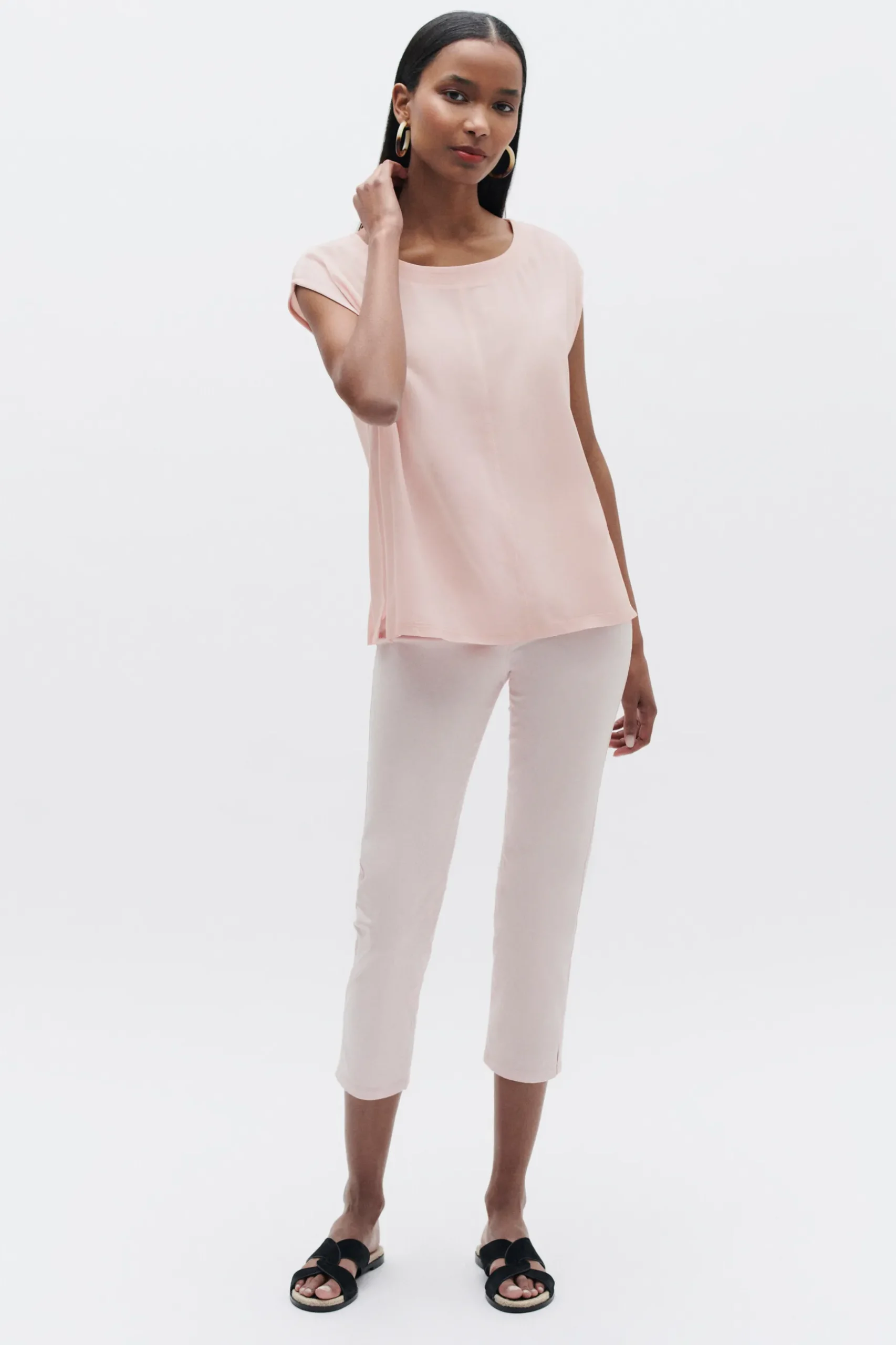 Cheap T-Shirt Osiris B Rose Femme Tops Et T-Shirts