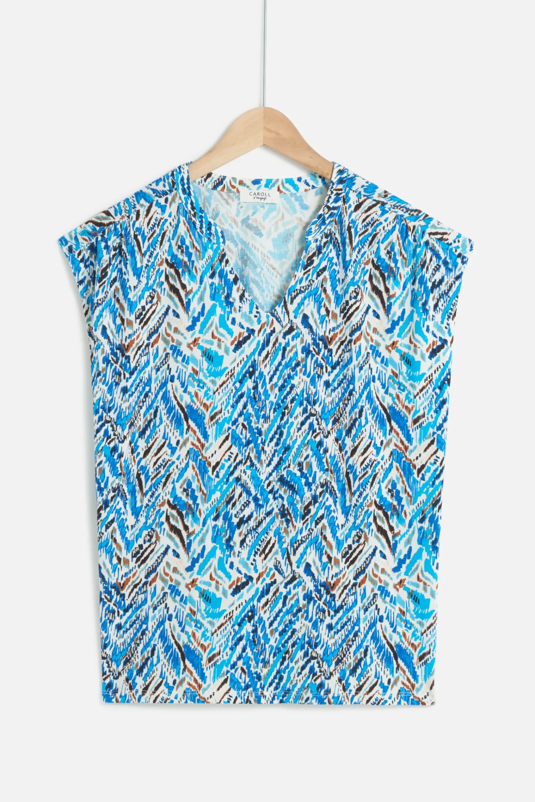 Best Sale Tshirt Taele Bleu Femme Tops Et T-Shirts